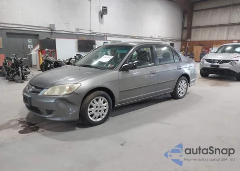 2004 Honda Civic Lx из США, поврежденный, VIN 2HGES16564H602476